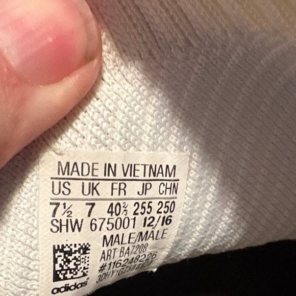 Adidas Cream Slip-On Sneakers - Picture 8 of 10